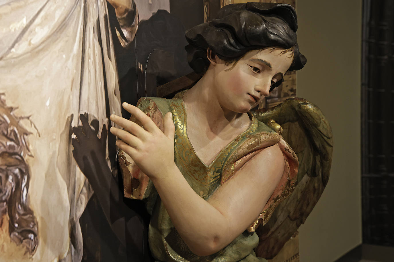 La exposición 'Splendor Lapidis. Trabajos de restauración en la Iglesia del Sagrario de la Catedral de Sevilla 2019–2023', en la Fundación Cajasol de Sevilla