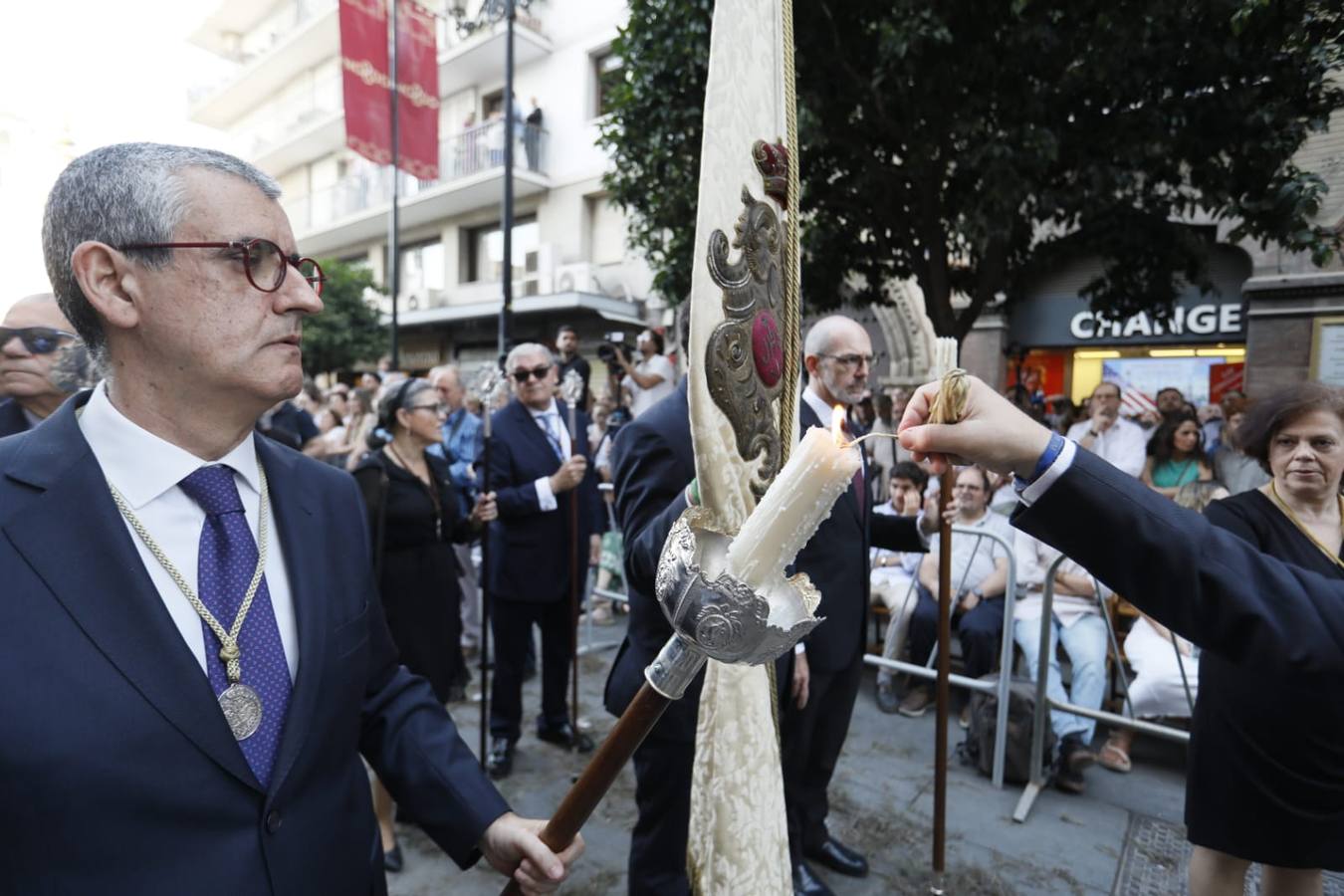 Reportaje gráfico de la procesión del Corpus de Sevilla 2024