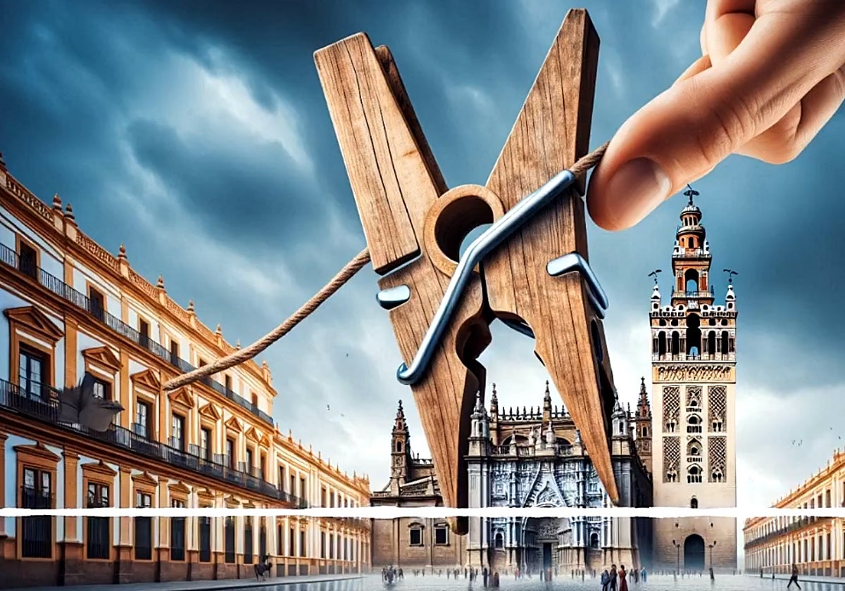 El montaje del PSOE para bromear sobre la 'pinza' con Vox en el Ayuntamiento