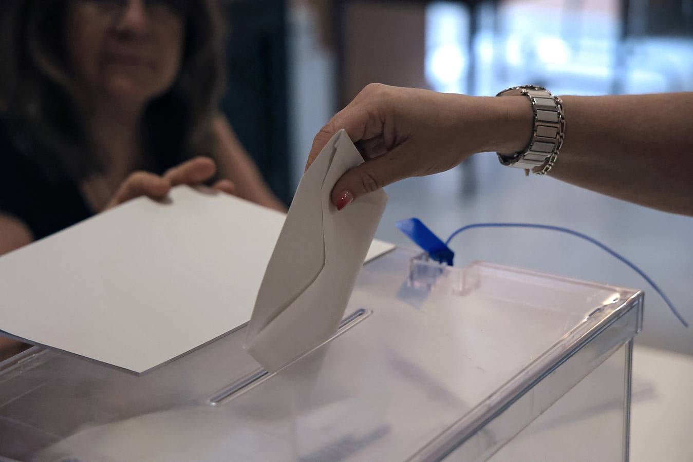 Ambiente tranquilo durante esta jornada electoral en Sevilla