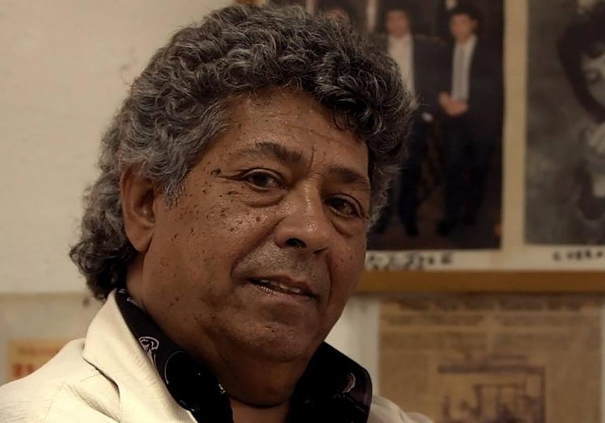 El cantaor Curro Fernández