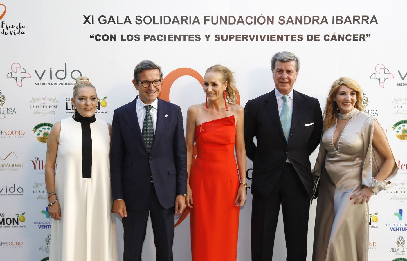Yolanda Vielba, Jorge Paralela, Sandra Ibarra, Cayetano Martínez de Irujo y Ana Vielba
