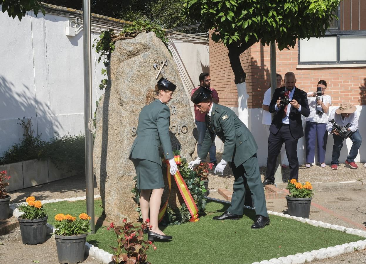 Toma de posesión del nuevo coronel jefe de la Guardia Civil