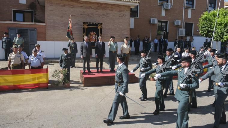 El coronel de la Guardia Civil Emilio Serrano toma posesión como jefe de la Comandancia de Sevilla