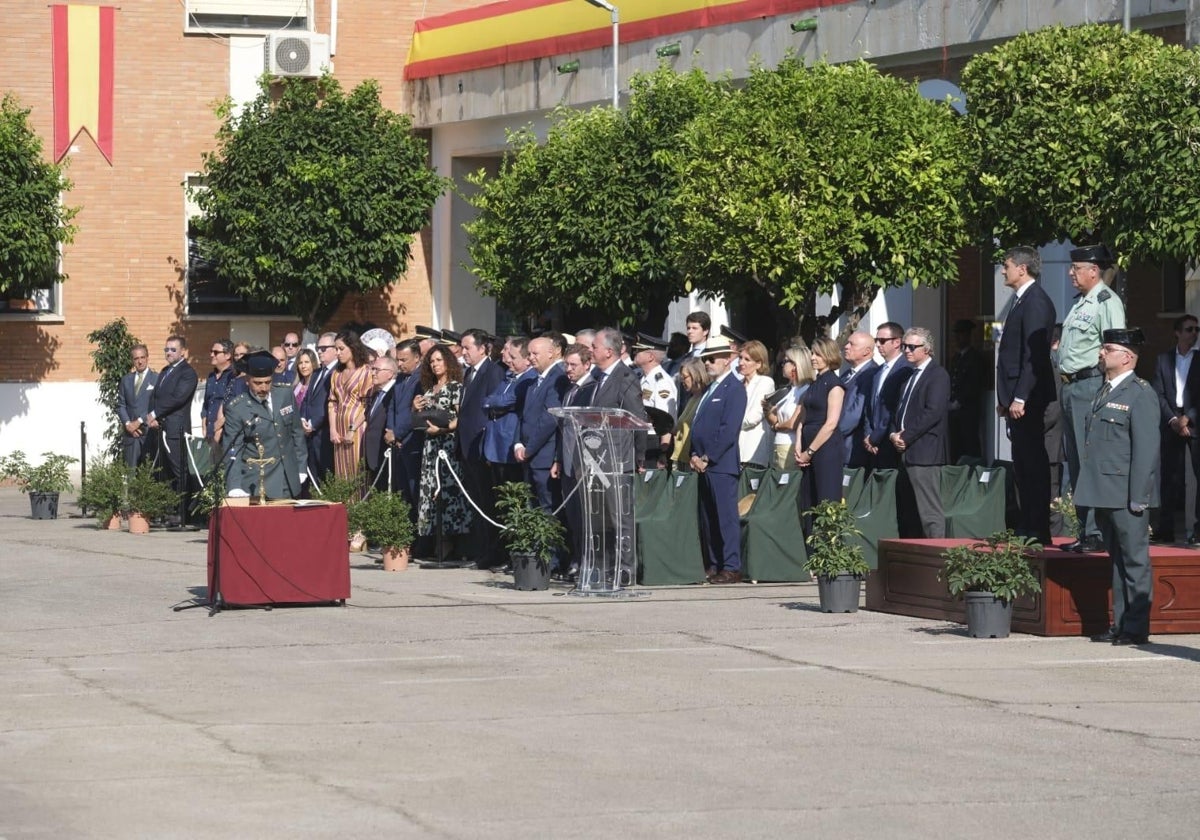 Toma de posesión de Emilio Serrano en la Comandancia de Sevilla