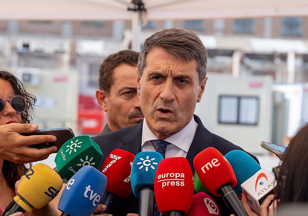 El delegado del Gobierno de España en Andalucía, Pedro Fernández.