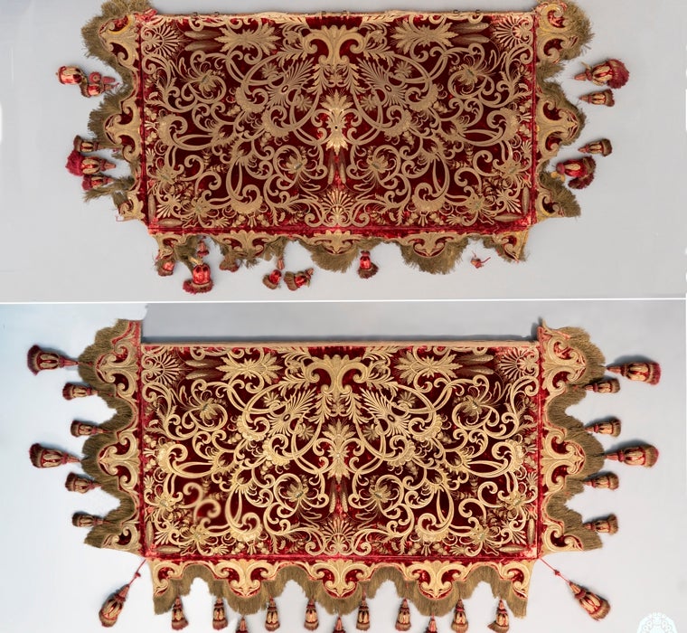 Detalle del sitial del Corpus