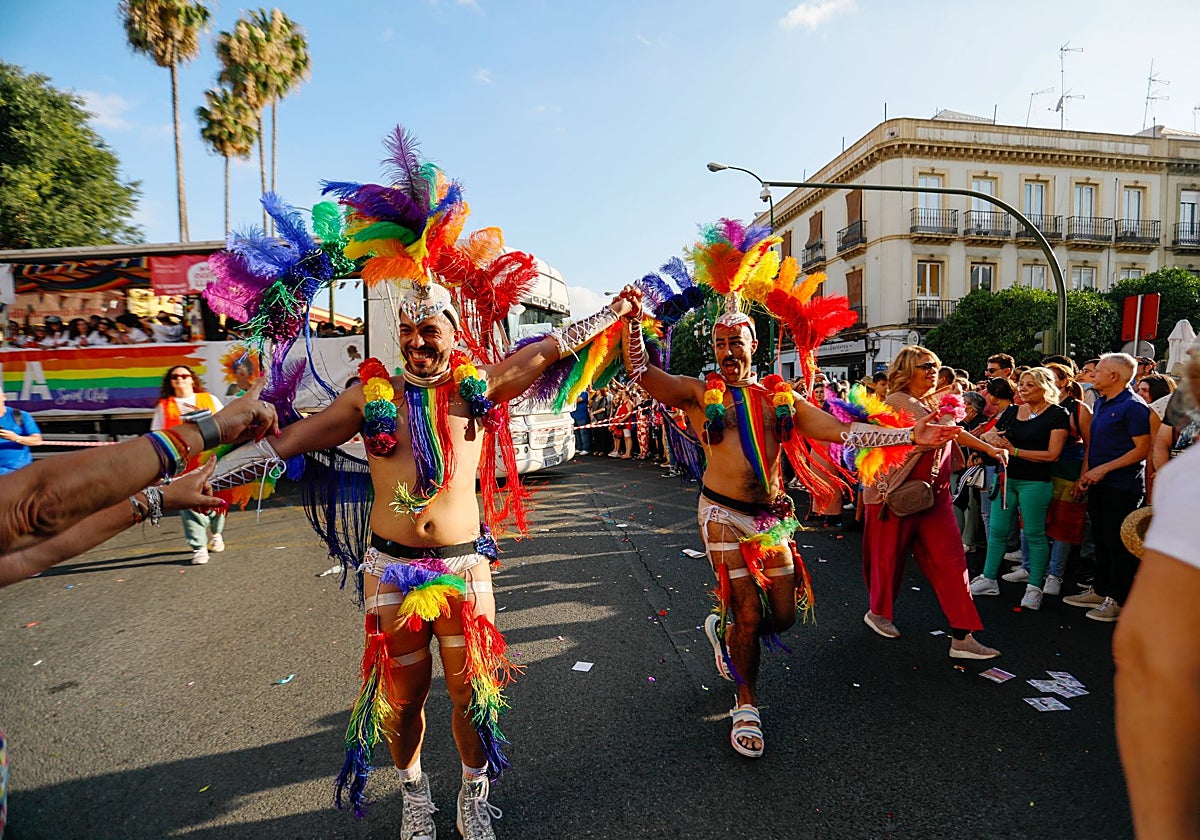 Sevilla celebra la marcha del Orgullo LGTBI+