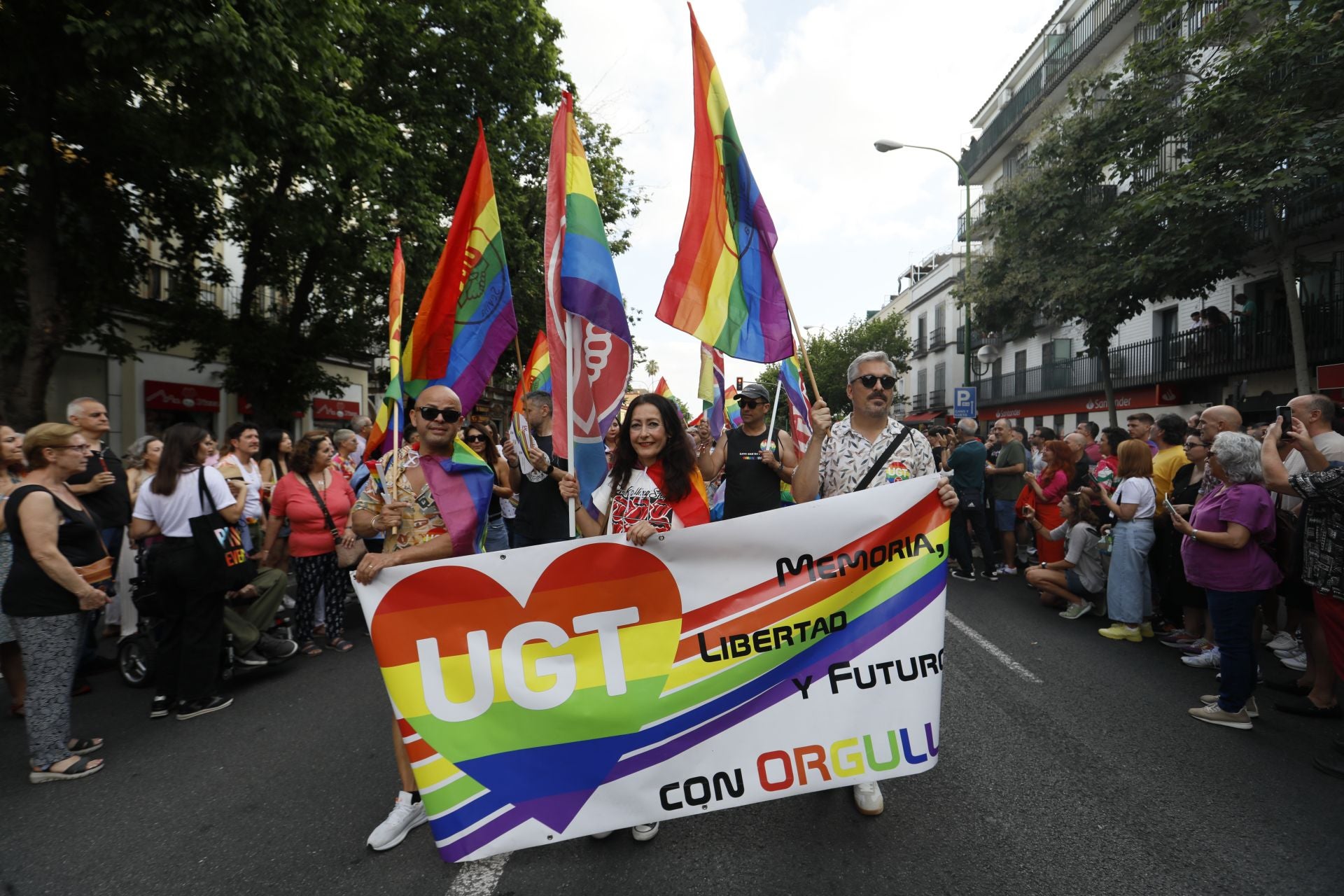 Sevilla celebra la marcha del Orgullo LGTBI+