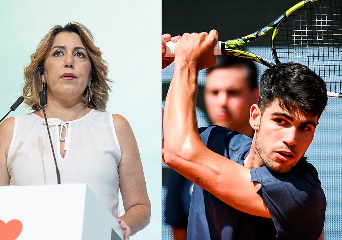 Susana Díaz y Carlos Alcaraz, hija predilecta y trianero adoptivo de Triana 2024