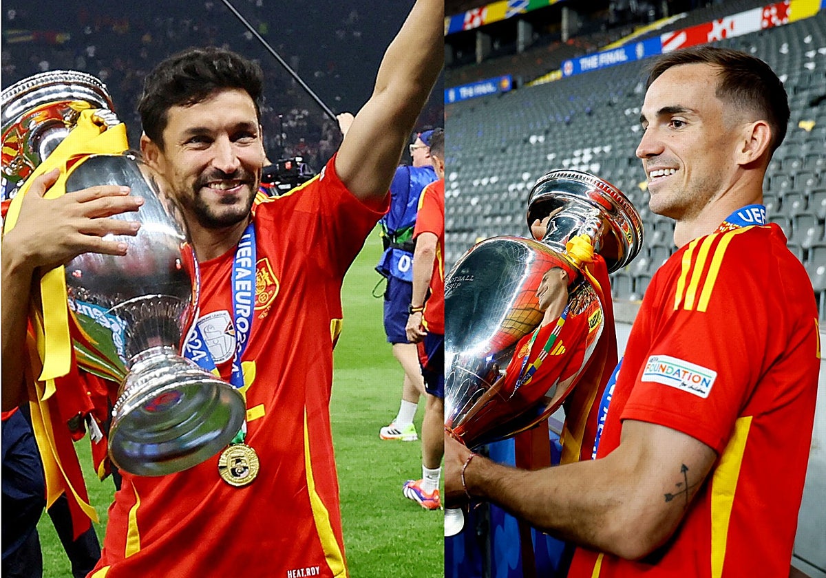 Jesús Navas y Fabián Ruiz