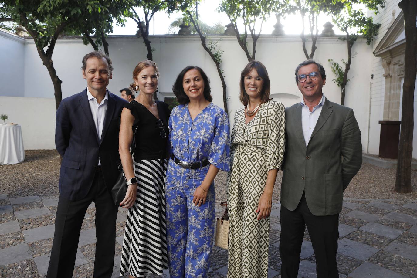 Cayetano Buendía, Cristina Camoyán, Rocío Gutiérrez, Zoila Borrego y José Manuel Galán