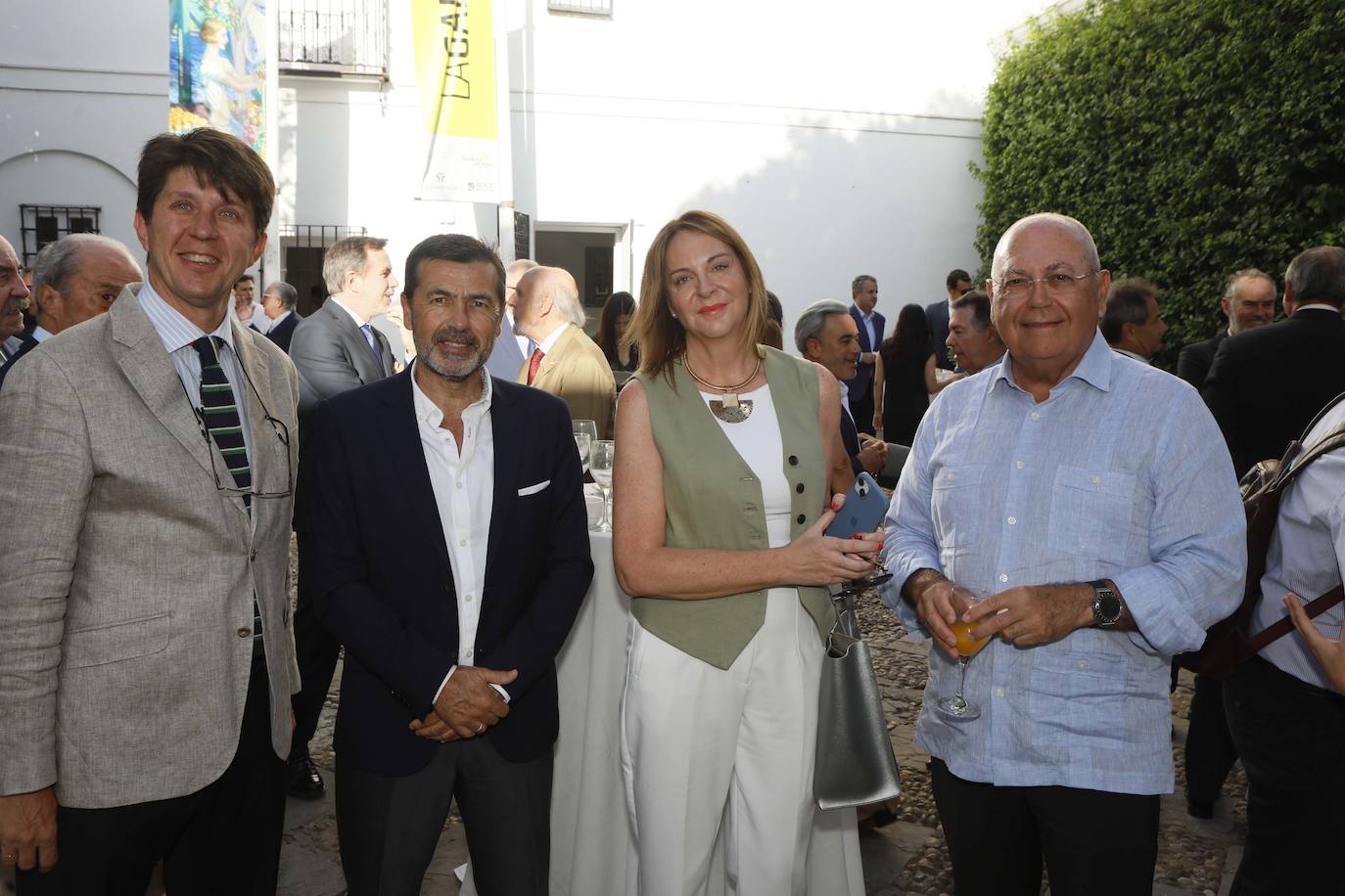 Ramón Molina, Juan Román, Rocío Carmona y Antonio de la Vega