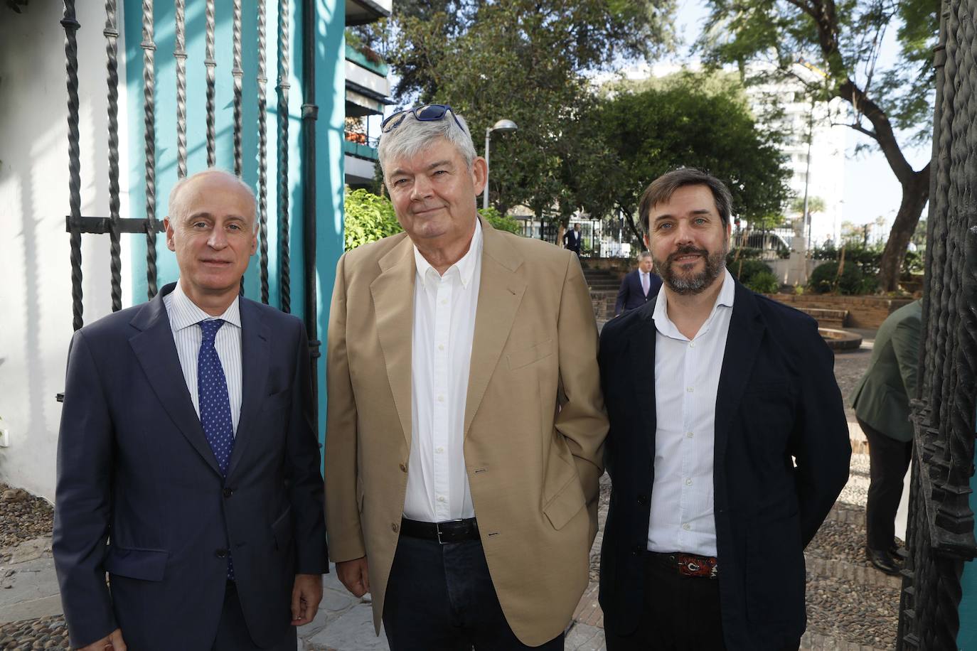 Francisco Velasco, José Manuel Gómez y Juan Pérez-Tinao