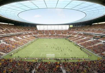 La reforma de los accesos del Estadio de la Cartuja de Sevilla se acometerá después del traslado del Betis