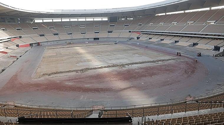 La reforma de los accesos del Estadio de la Cartuja de Sevilla se acometerá después del traslado del Betis
