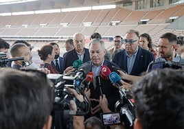 José Luis Sanz emplaza de nuevo al ministro Puente a abordar la conexión ferroviaria aeropuerto-Santa Justa de Sevilla