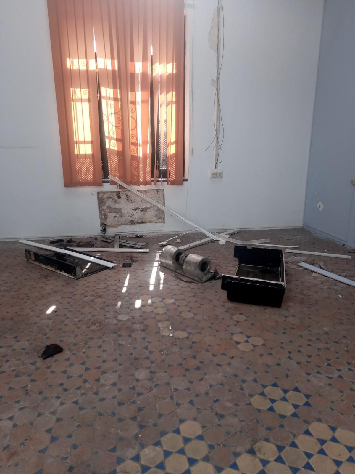 En imágenes, el estado en el que ha quedado el Pabellón de Marruecos de la Exposición del 29