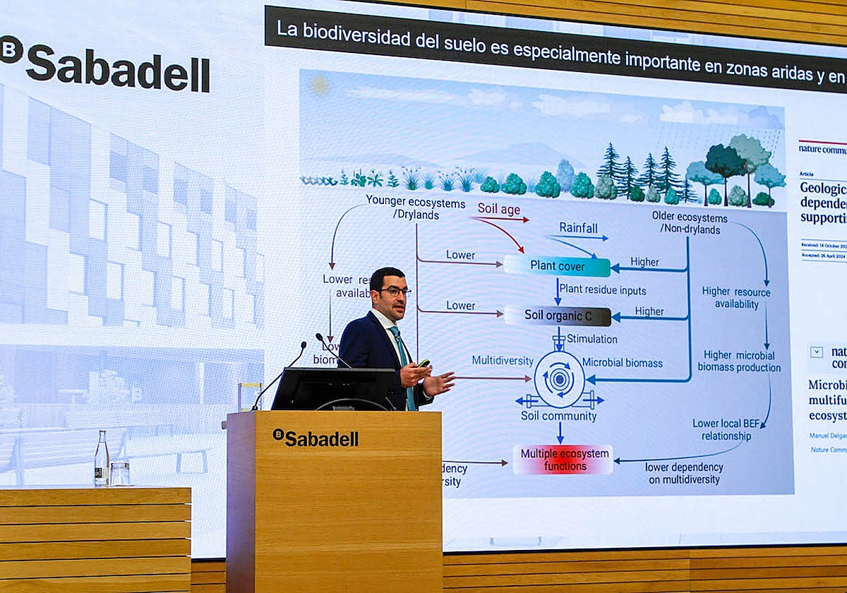 «El 95% de los alimentos depende de que tengamos un suelo sano»
