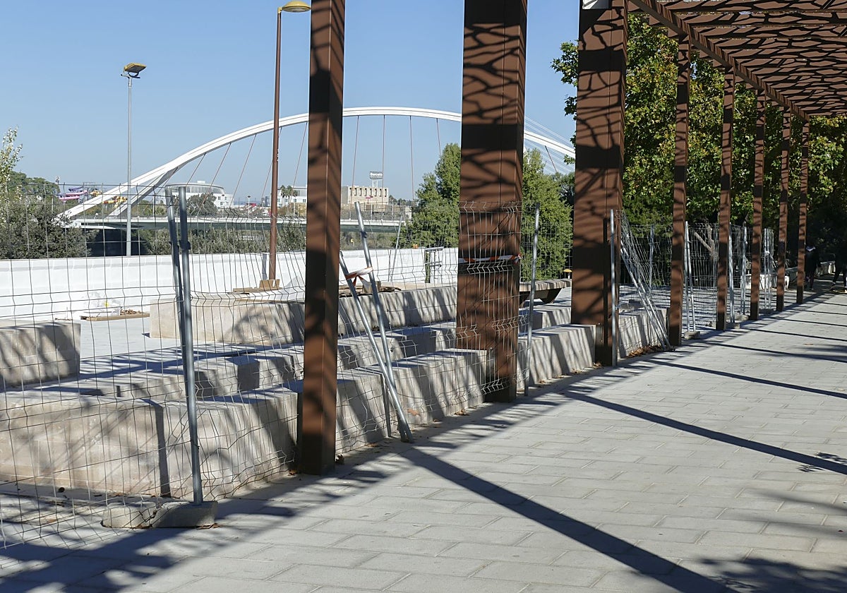 Los alojamientos se situarán junto al puente de la Barqueta