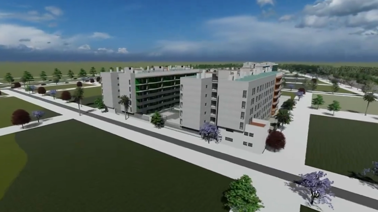 Recreación de viviendas VPO en Palmas Alta