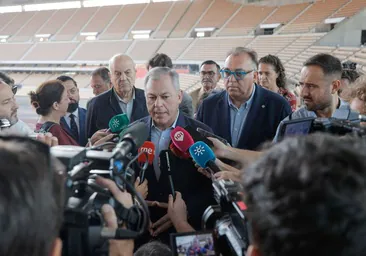 José Luis Sanz: «Hay que hacerse a la idea de que al Estadio de la Cartuja no podremos llegar en coche»