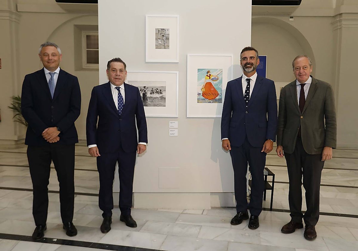 Alberto García Reyes, Mario López Magdaleno, Ramón Fernández Pacheco y Álvaro Rodríguez Guitart