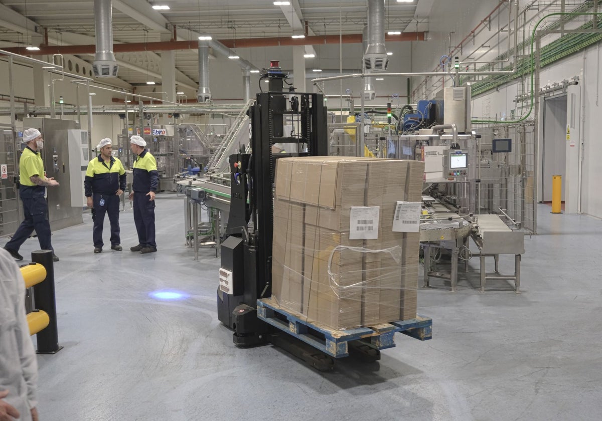 Factoría de Ebro Foods en el término sevillano de San José de la Rinconada