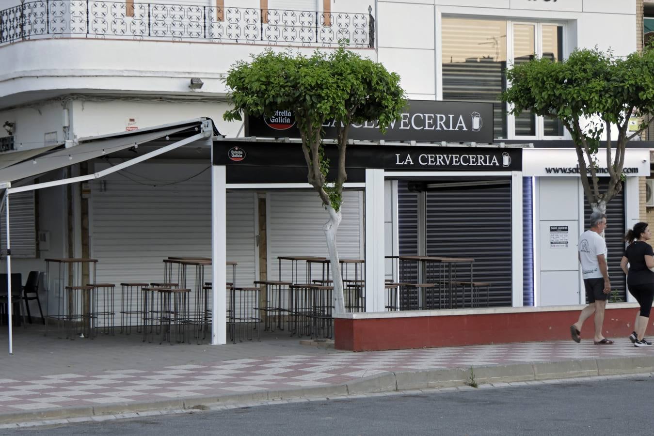 Imágenes de la Puebla del Río, un pueblo que vive con miedo por el virus del Nilo