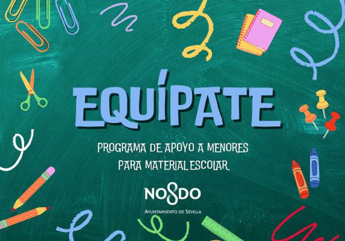 Cartel del proyecto 'Equípate'