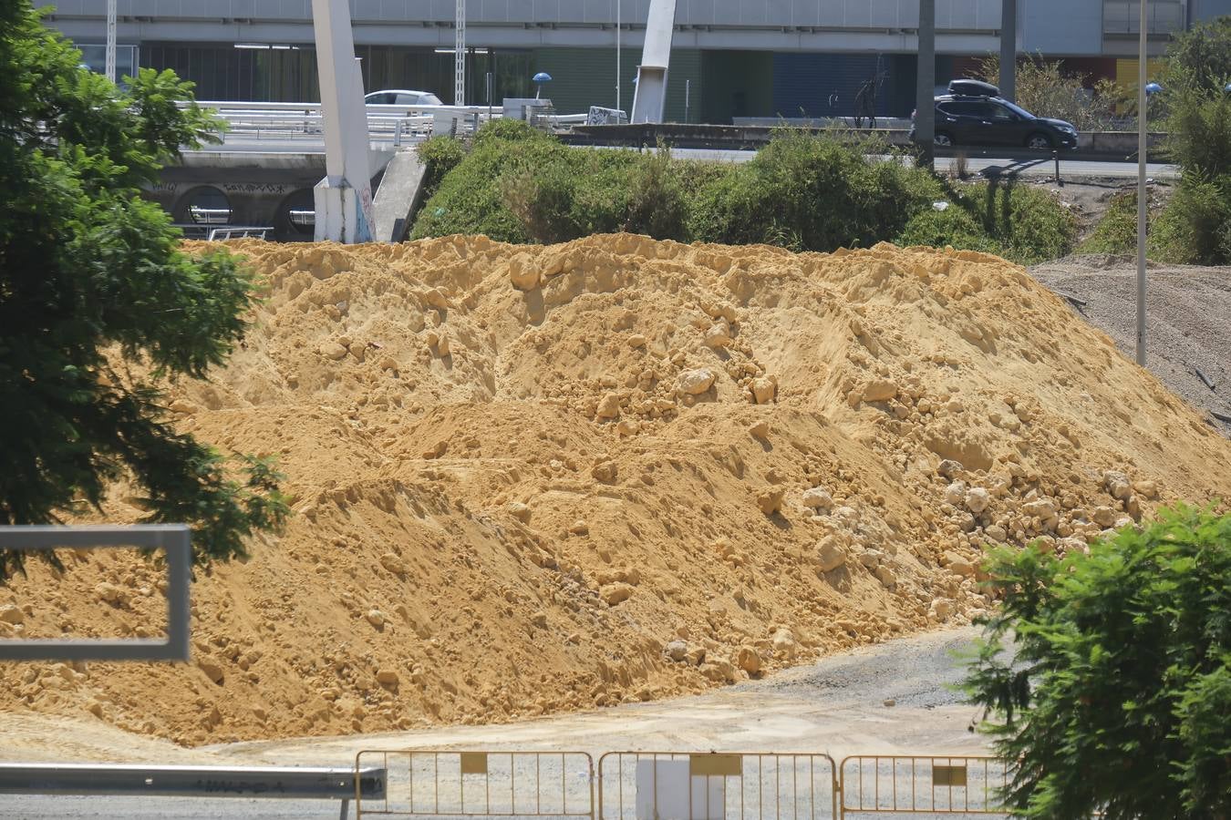 Estado de las obras del estadio de la Cartuja de Sevilla