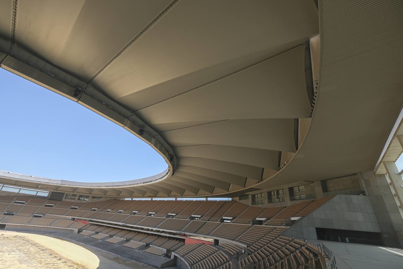 Estado de las obras del estadio de la Cartuja de Sevilla