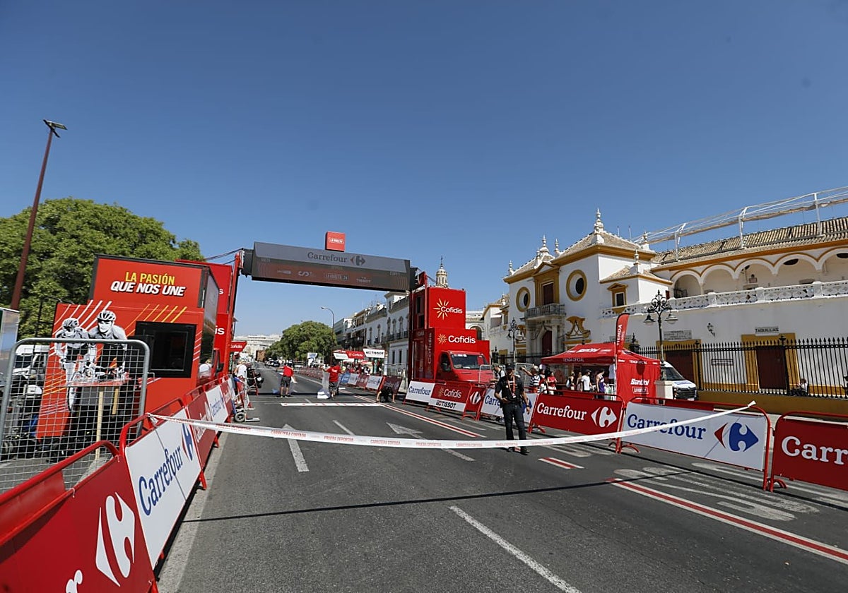 Sevilla ya está preparada para recibir a La Vuelta