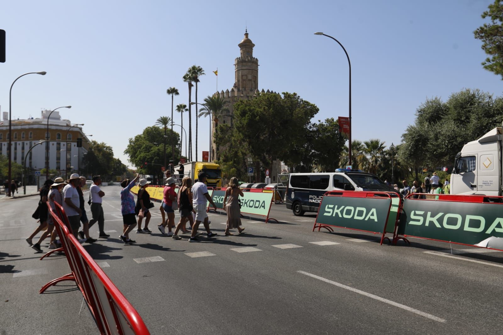Sevilla ya está preparada para recibir a La Vuelta