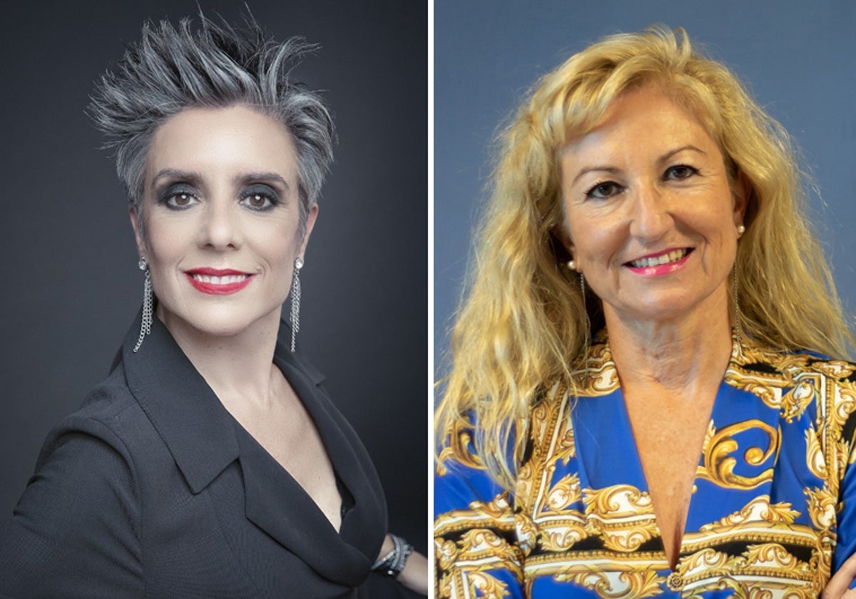 Carmen Baena, consejera de Tier1, y María Luisa García, consejera de Insur