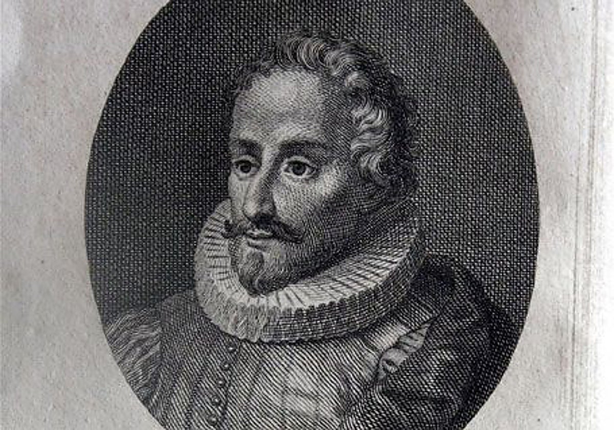 Dibujo de Miguel de Cervantes