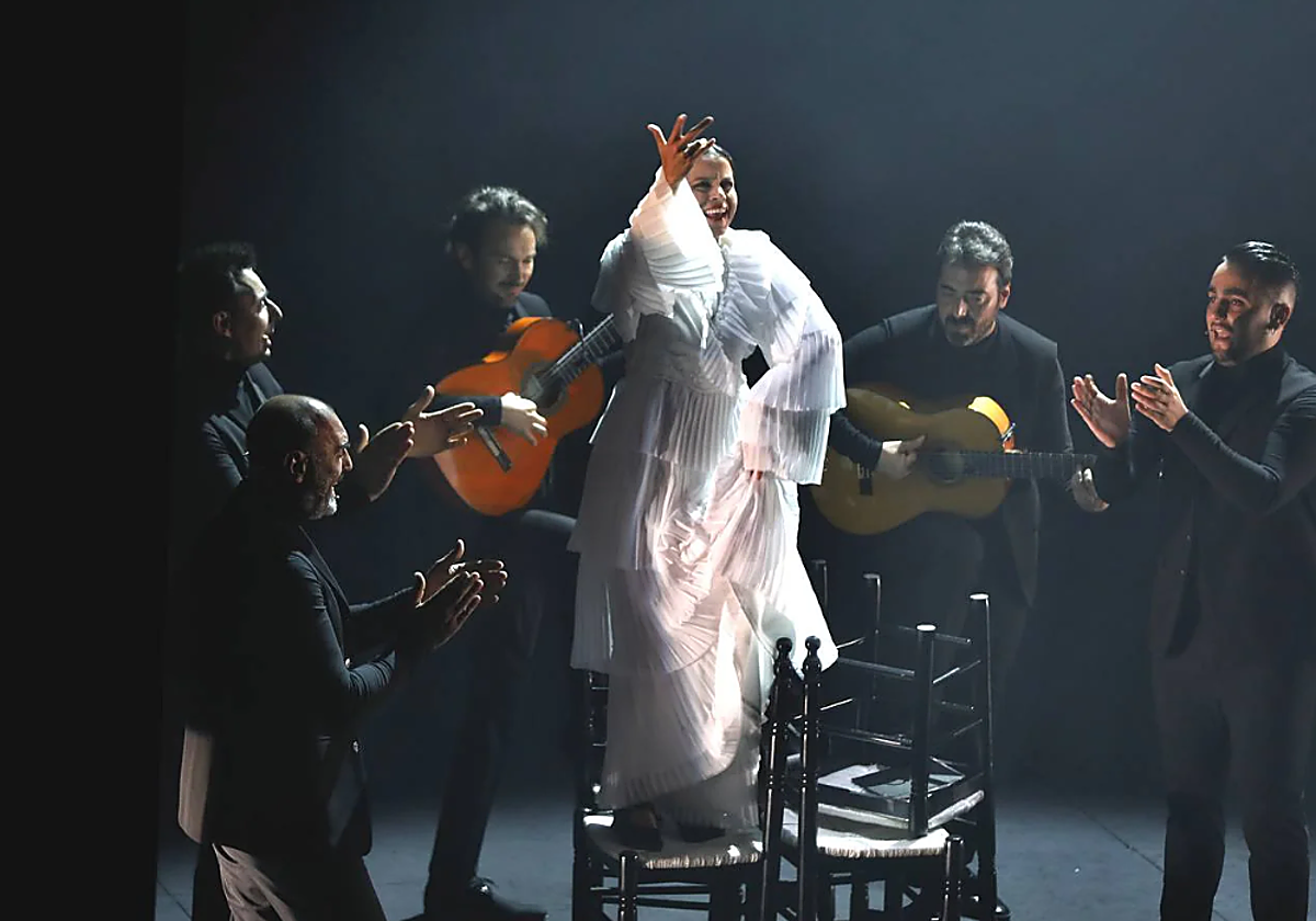 María Moreno en la Bienal de Sevilla