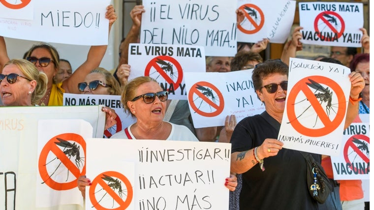 Manifestación ciudadana de protesta en Isla Mayor
