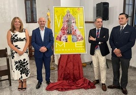 El cartel de la Romería de Valme 2024 presenta a la Virgen envuelta en un manto muy romero