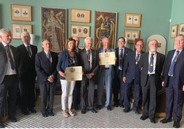 Una delegación de la Academia de Medicina de Sevilla visita la Universidad de Padua y la Academia Galileiana