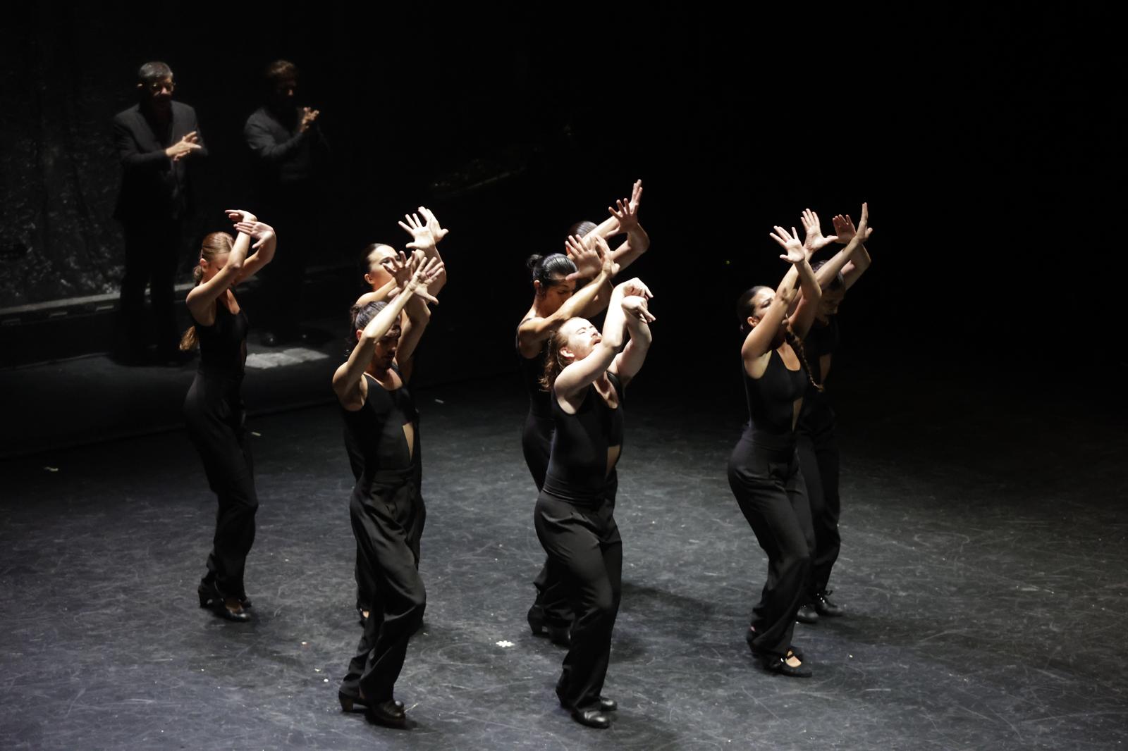 Un instante del espectáculo 'Comedia sin título', de la coreógrafa Úrsula López, en el Teatro Central 