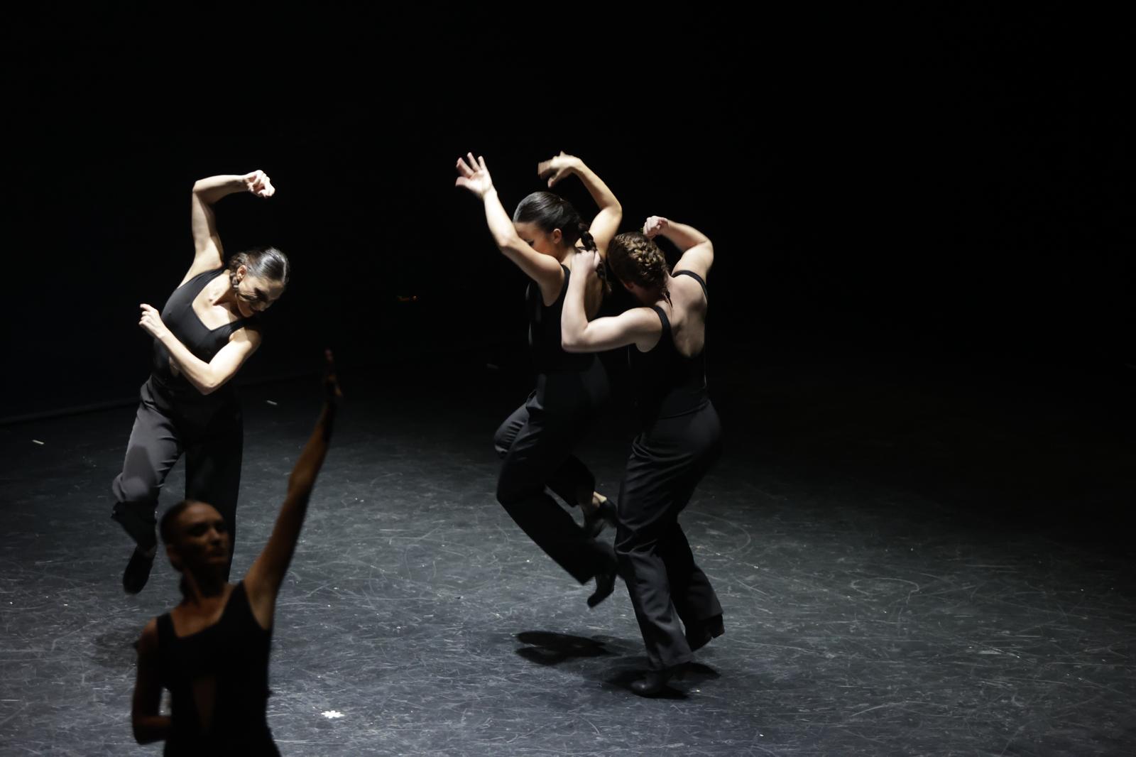 Un instante del espectáculo 'Comedia sin título', de la coreógrafa Úrsula López, en el Teatro Central 