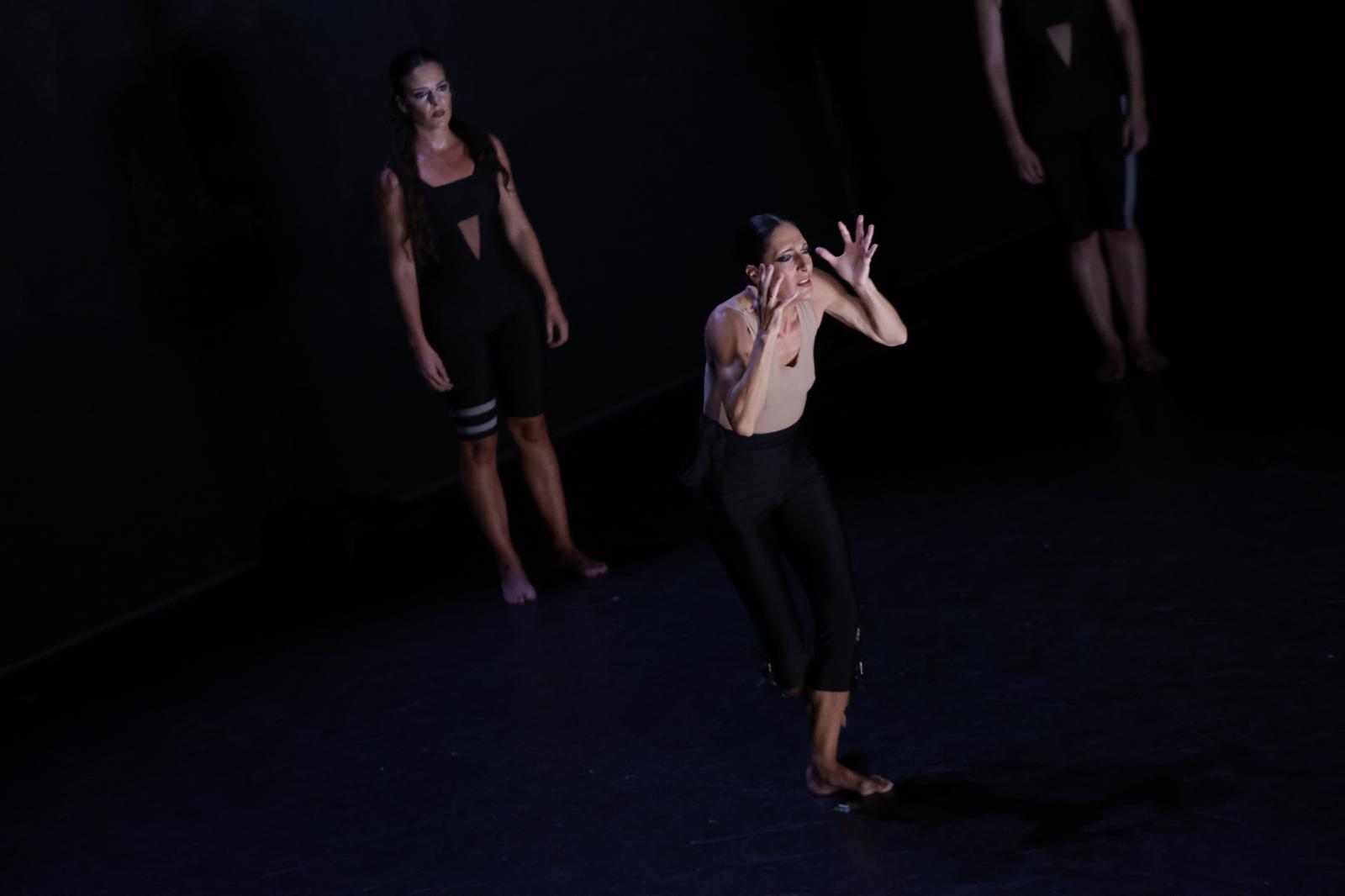 Un instante del espectáculo 'Comedia sin título', de la coreógrafa Úrsula López, en el Teatro Central 