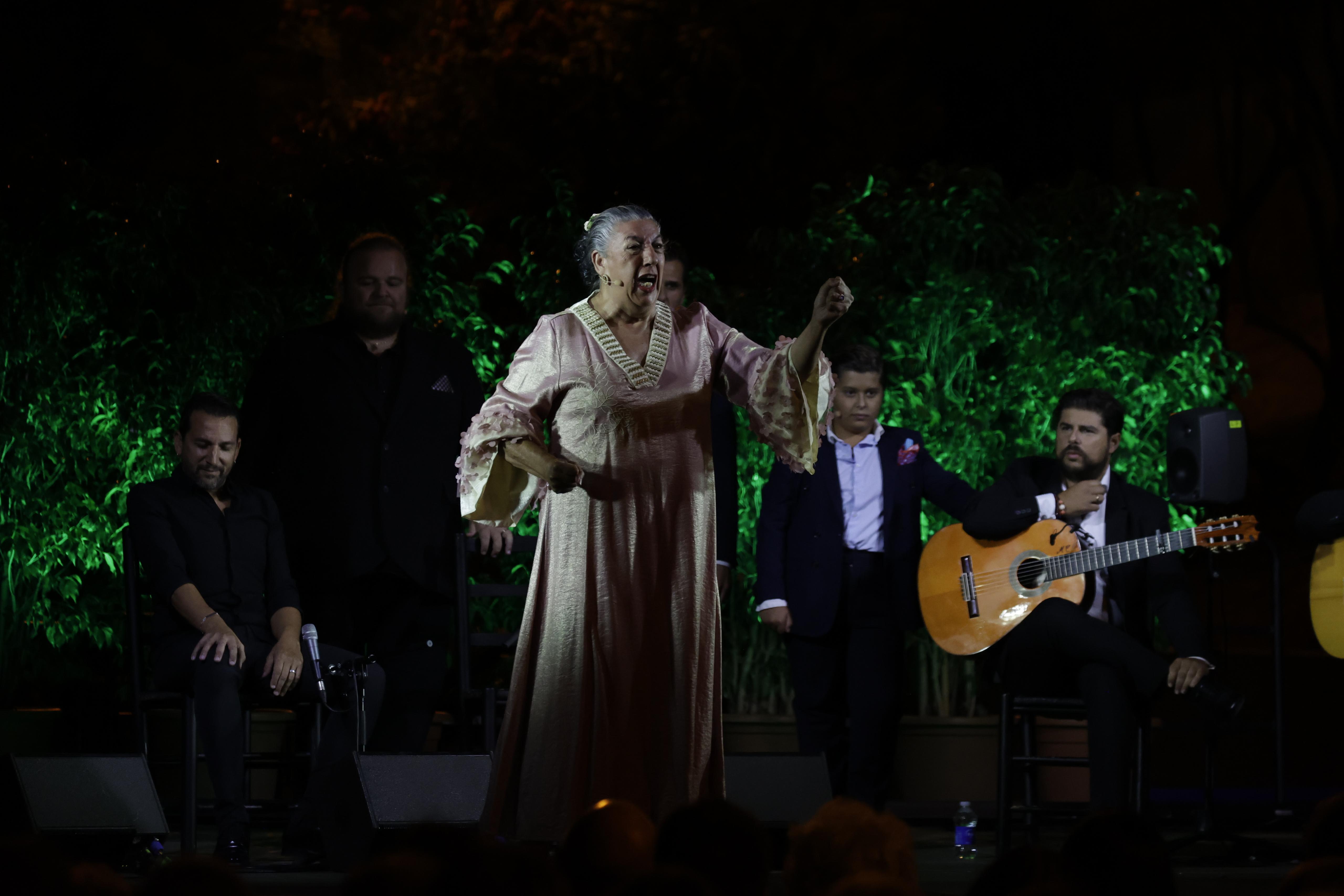 Momento en el muelle Camaronero de 'Territorio Jerez', dentro de la Bienal de Flamenco
