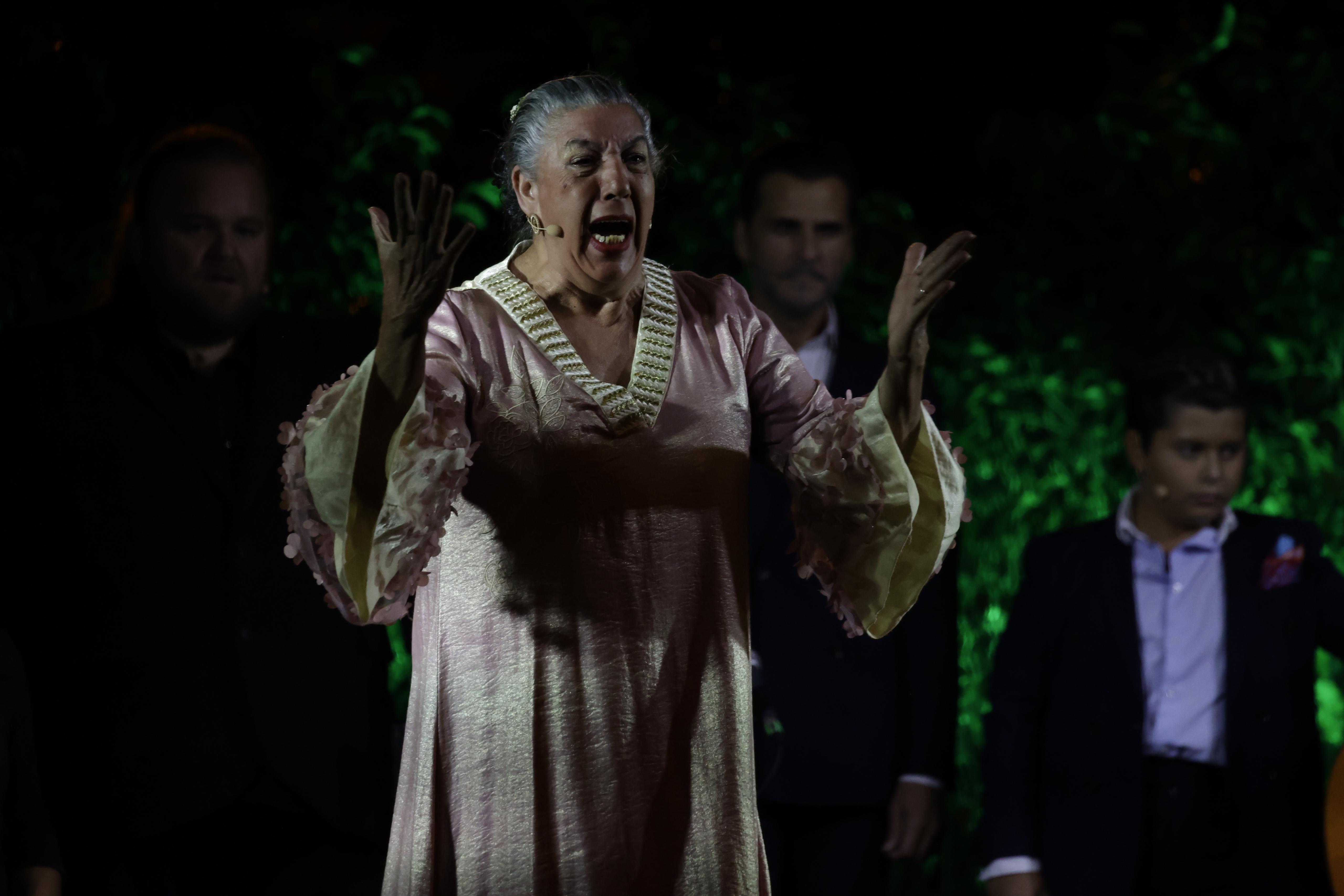 Momento en el muelle Camaronero de 'Territorio Jerez', dentro de la Bienal de Flamenco