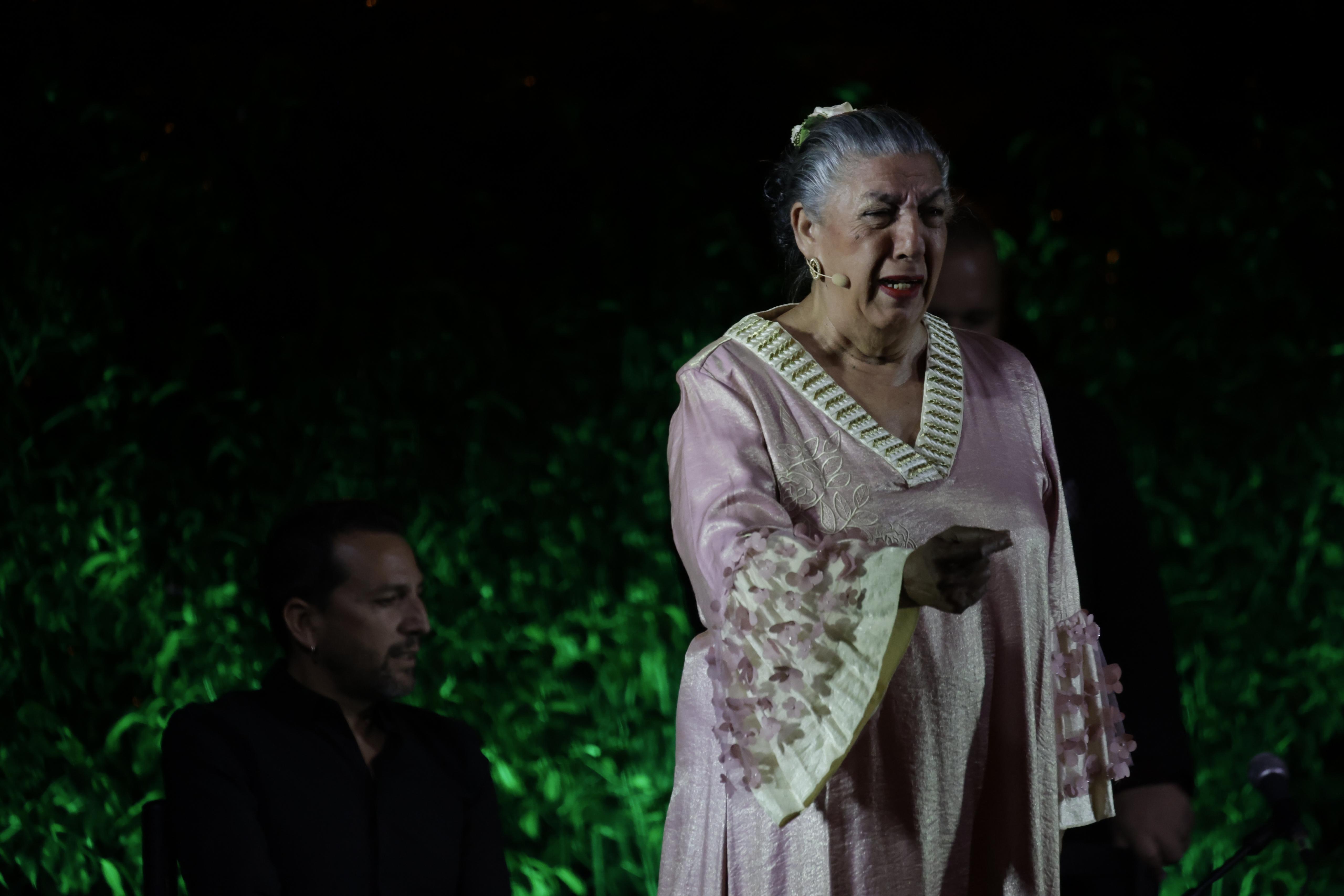 Momento en el muelle Camaronero de 'Territorio Jerez', dentro de la Bienal de Flamenco