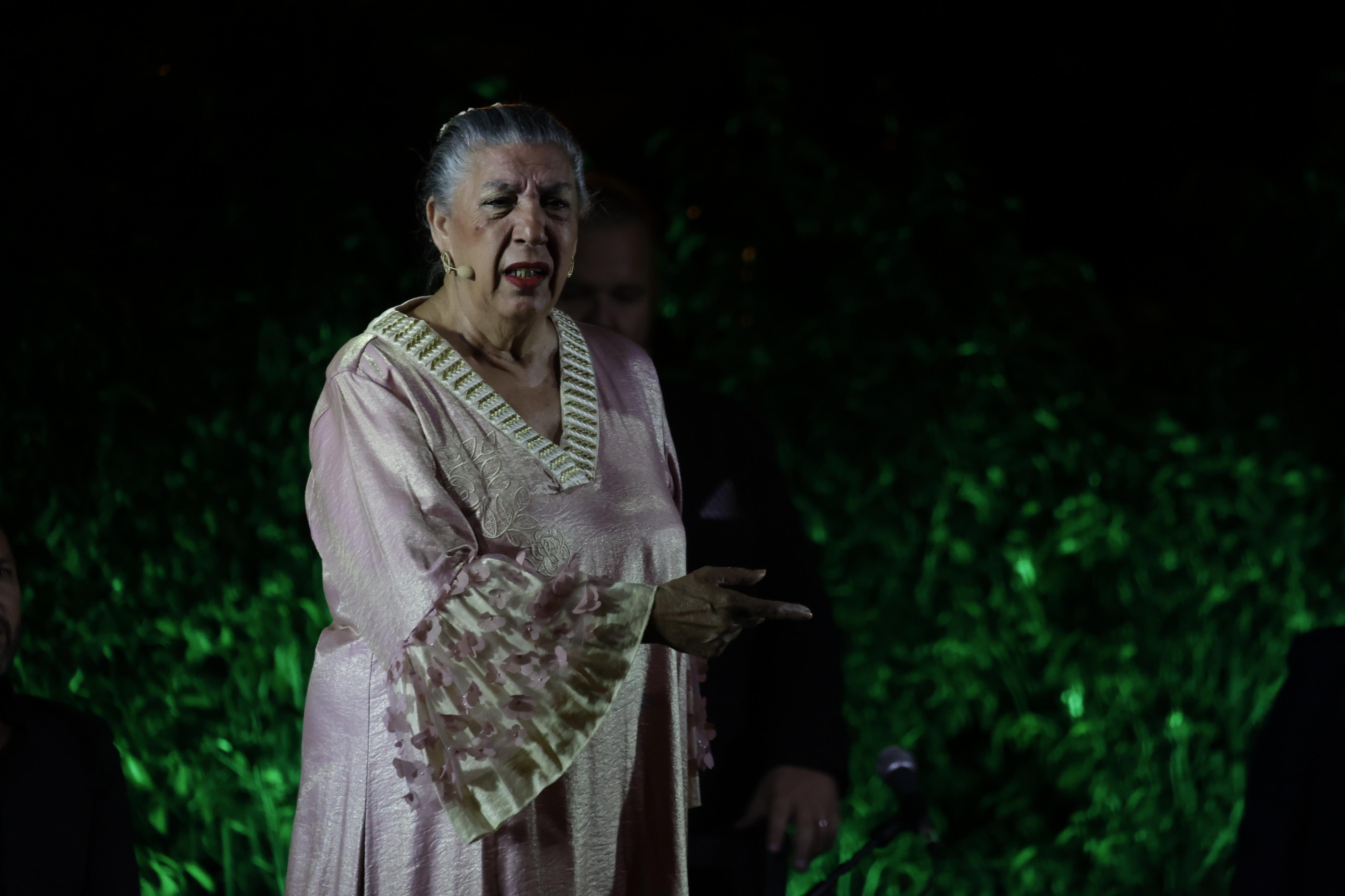Momento en el muelle Camaronero de 'Territorio Jerez', dentro de la Bienal de Flamenco