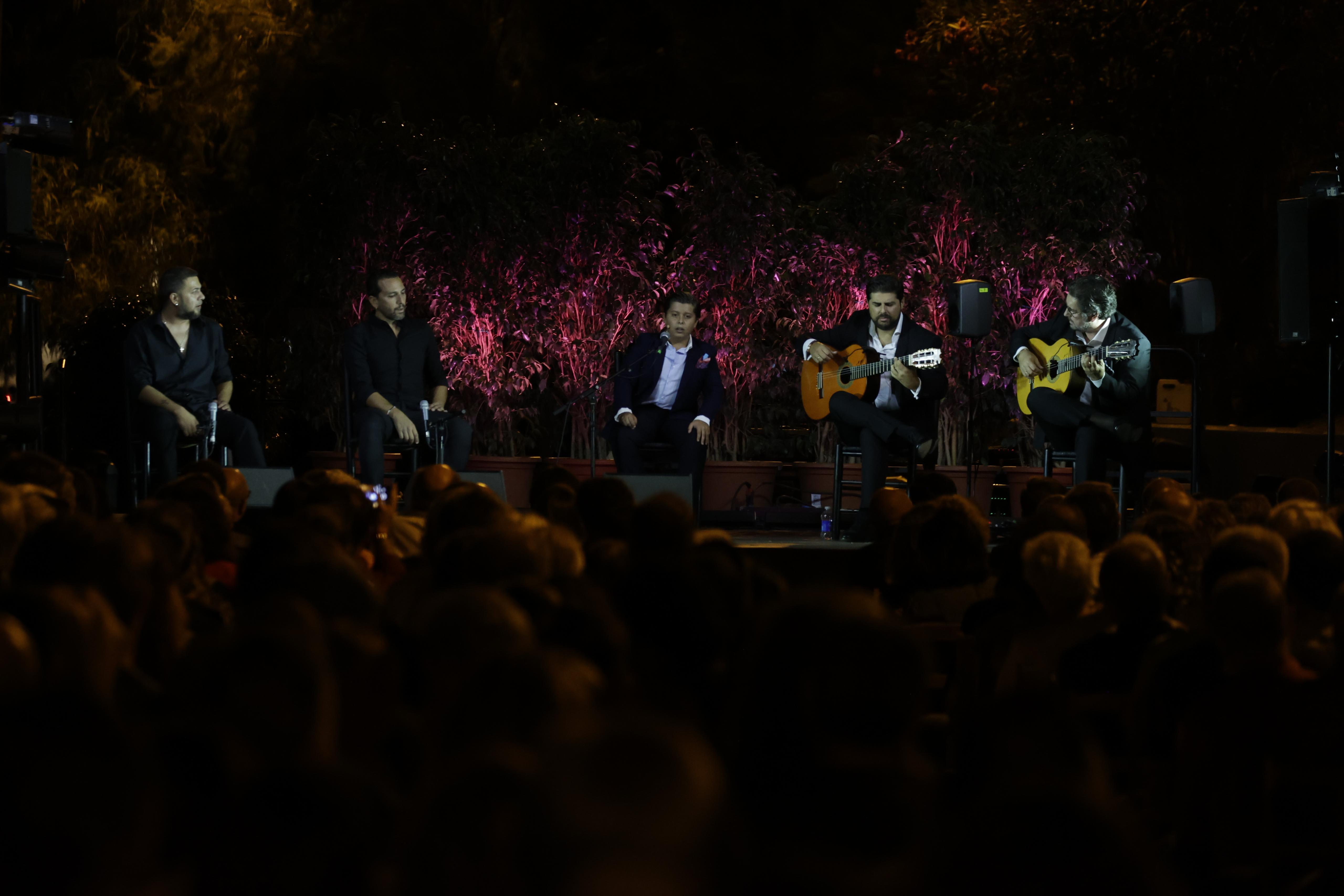 Momento en el muelle Camaronero de 'Territorio Jerez', dentro de la Bienal de Flamenco