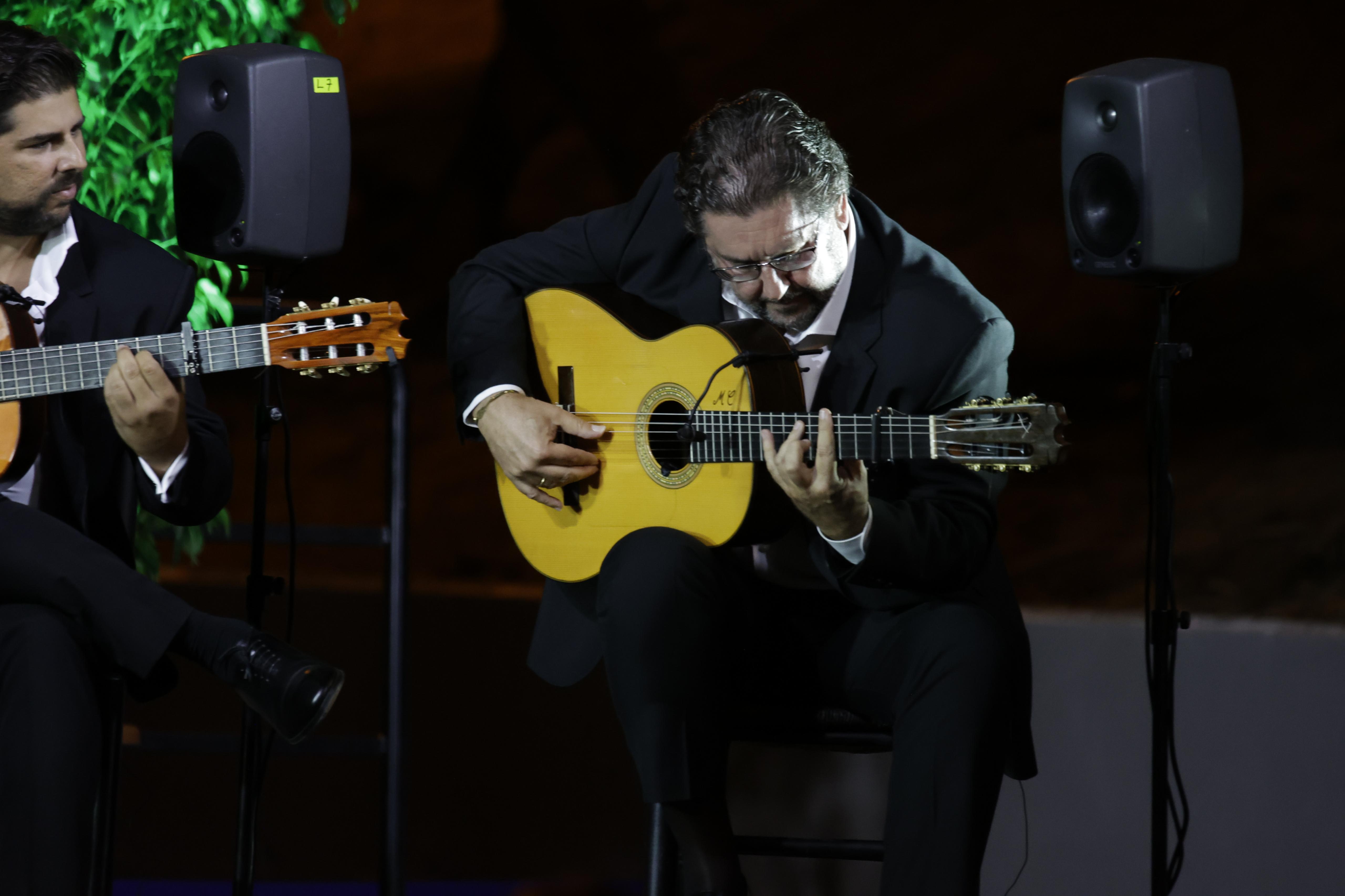 Momento en el muelle Camaronero de 'Territorio Jerez', dentro de la Bienal de Flamenco