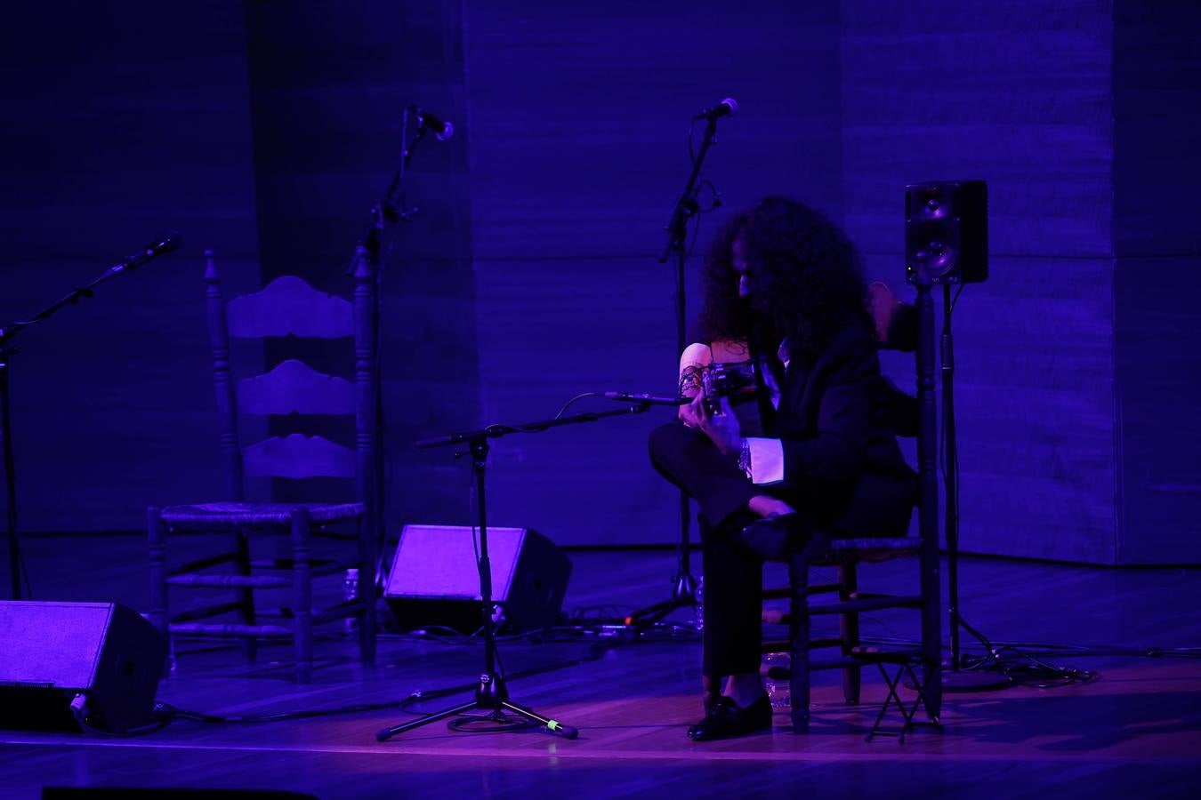 Un momento del concierto flamenco de este sábado en el Espacio Turina